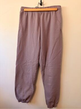 TNA Extra Fleece Sweatpants in Dusty Mauve